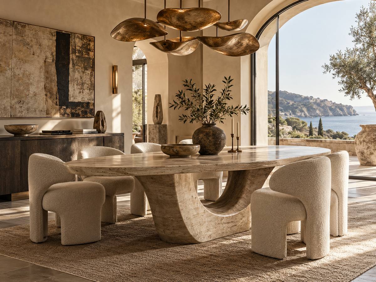 Sculptural furniture and contemporary luxury interior design for 2027